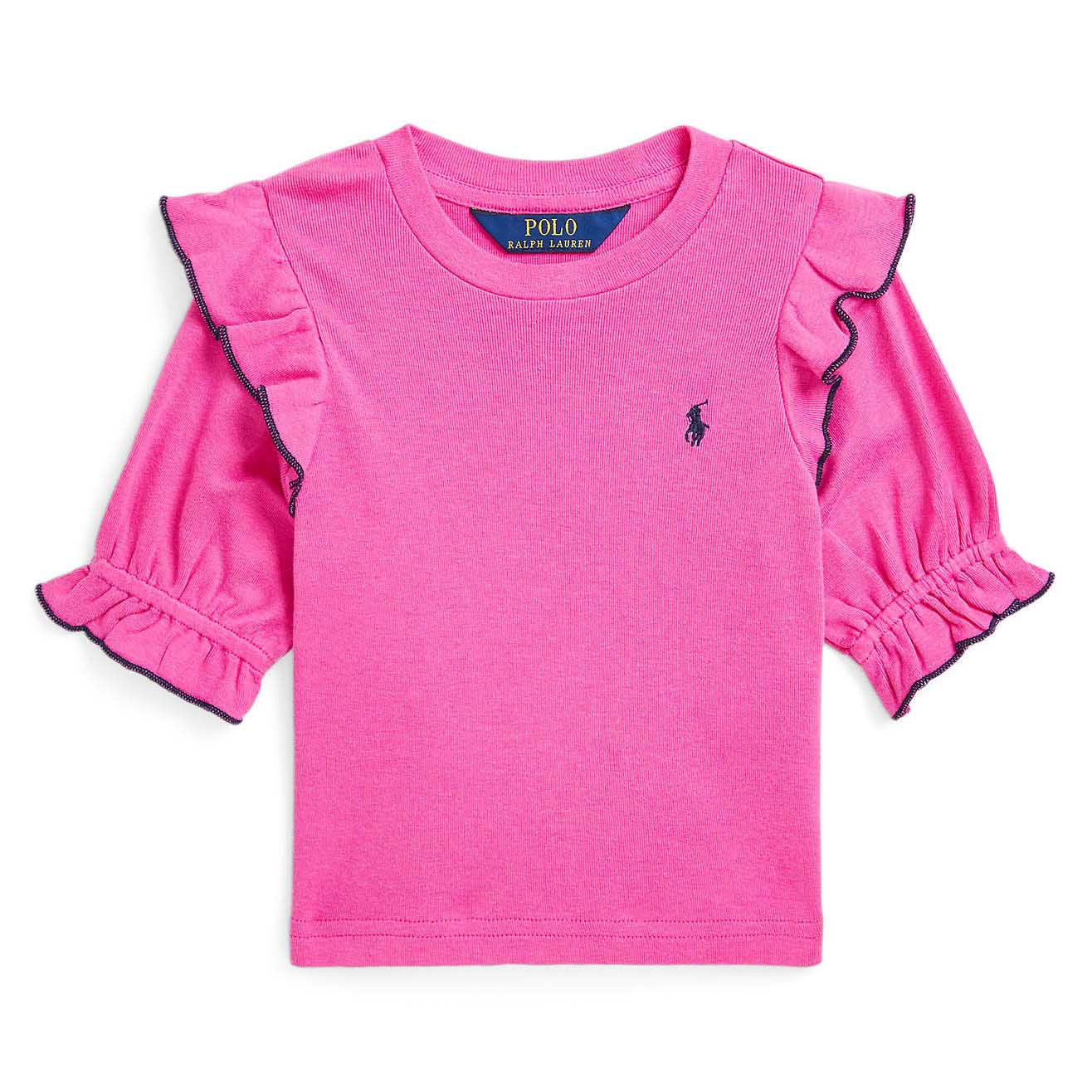 Ralph Lauren Ribbed Cotton Modal Top